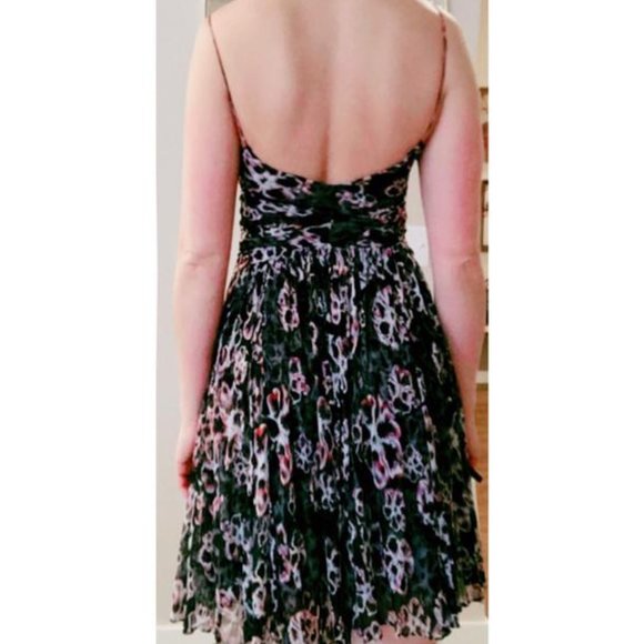 Diane Von Furstenberg Dresses & Skirts - Diane von Furstenberg purple and black sundress